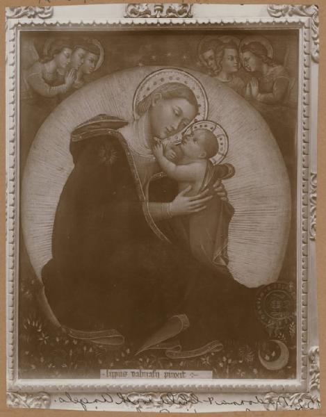 Lippo di Dalmasio - Madonna dell'Umiltà - Dipinto - Tempera su tela - Londra - National Gallery