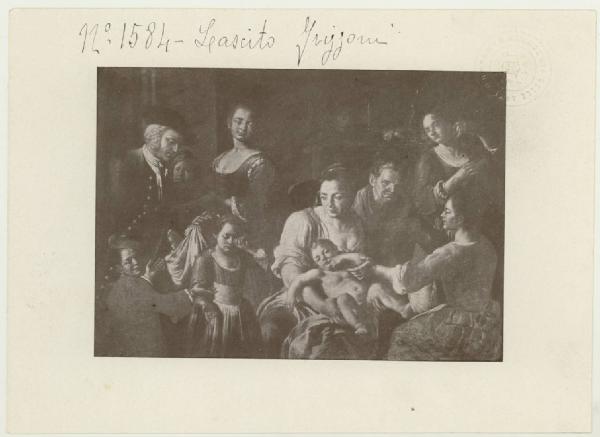 Bonito, Giuseppe - Il bimbo malato (o La distribuzione delle ciliege) - Dipinto a olio - Bari - Pinacoteca Provinciale