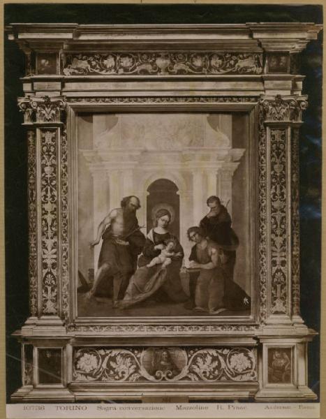 Mazzolino, Ludovico - Sacra conversazione - Dipinto - Torino - Pinacoteca Reale