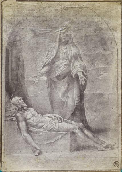 Pietà - Disegno - Parigi - Louvre - Département des Arts graphiques