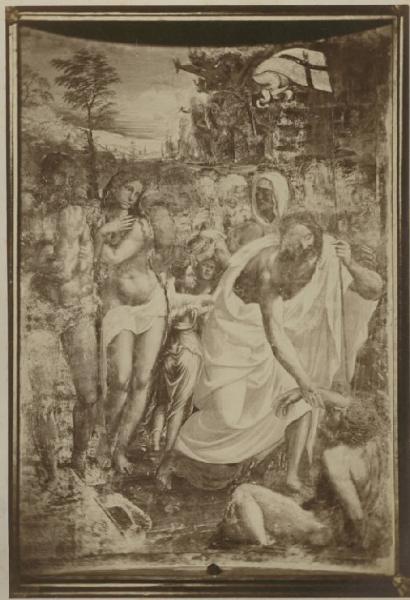Bazzi, Giovanni Antonio detto Sodoma - Discesa di Cristo al limbo - Affresco staccato - Siena - Pinacoteca Nazionale