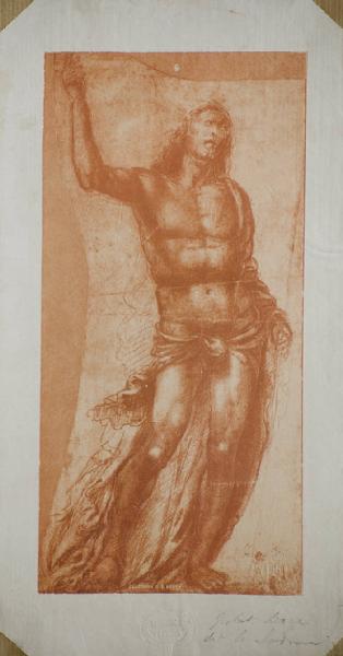 Bazzi, Giovanni Antonio detto Sodoma - Cristo risorto - Disegno - Milano - Raccolta Morelli