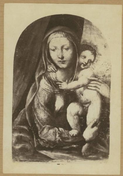 Bazzi, Giovanni Antonio detto Sodoma - Madonna con Bambino - Dipinto - Siena - Museo dell'Opera del Duomo