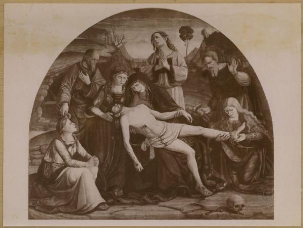 Filotesio Nicola detto Cola dell'Amatrice - Compianto sul Cristo morto - Dipinto su tavola