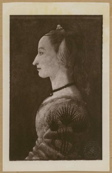 Baldovinetti, Alessio - Ritratto femminile - Dipinto - Tempera e olio su tavola - Londra - National Gallery