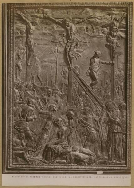 Donatello - Crocifissione di Cristo - Scultura in bronzo - Firenze - Museo Nazionale del Bargello