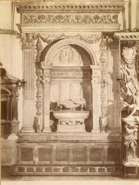 Lombardo, Pietro - Monumento funebre del giureconsulto Antonio Roselli - Scultura - Padova - Basilica di Sant'Antonio (Basilica del Santo)