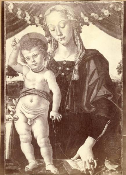 Fiorenzo di Lorenzo - Madonna con Bambino - Dipinto