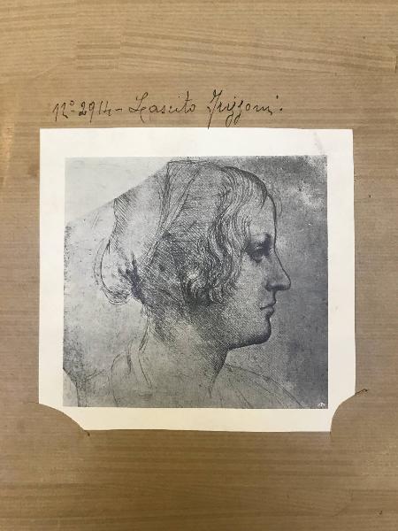 Leonardo da Vinci - Ritratto di giovane donna - Disegno - Windsor - Royal Library