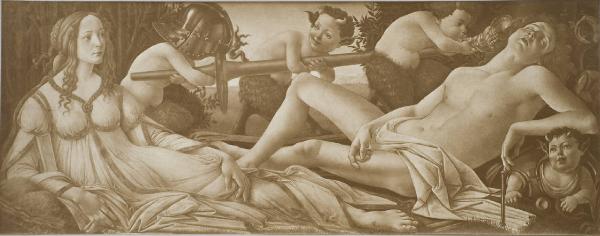 Botticelli, Sandro - Venere e Marte - Dipinto - Tempera ed Olio su tavola - Londra - National Gallery