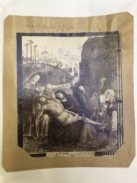 Foppa, Vincenzo - Compianto su Cristo morto - Dipinto su tavola - Berlino - Staatliche Museen - Gemäldegalerie