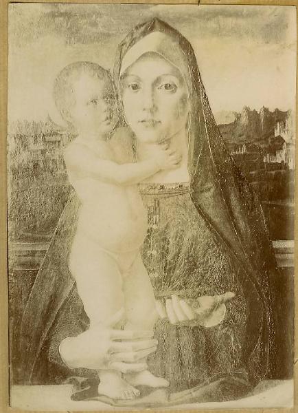 Cincani, Bartolomeo detto Bartolomeo Montagna - Madonna con Bambino - Dipinto - Belluno - Museo Civico