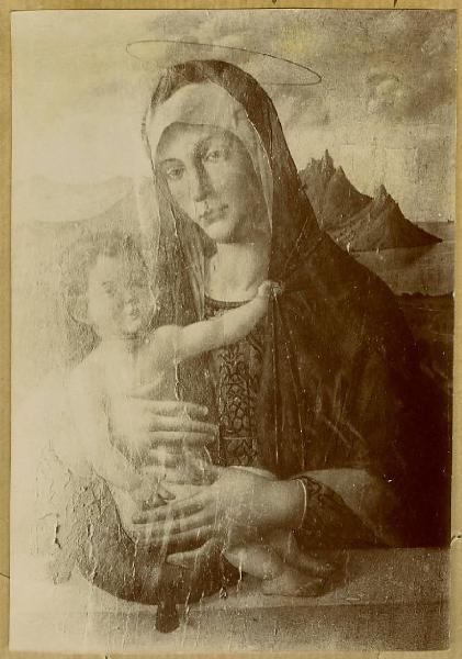 Cincani, Bartolomeo detto Bartolomeo Montagna - Madonna con Bambino - Dipinto - Belluno - Museo Civico