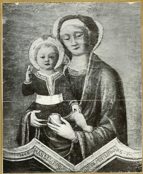 Bellini, Jacopo - Madonna con Bambino - Dipinto su tavola