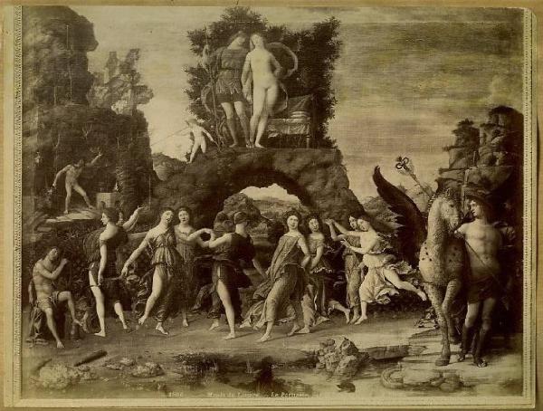 Mantegna, Andrea - Il Parnaso - Dipinto su tela - Parigi - Louvre
