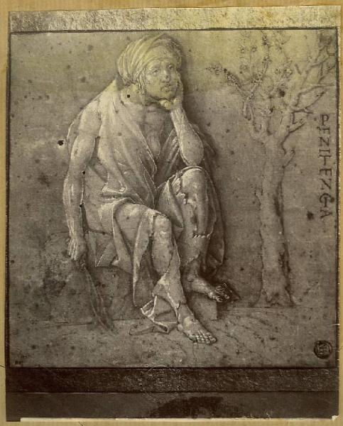 Mantegna, Andrea (scuola) - La Penitenza - Disegno - Parigi - Louvre - Département des Arts graphiques