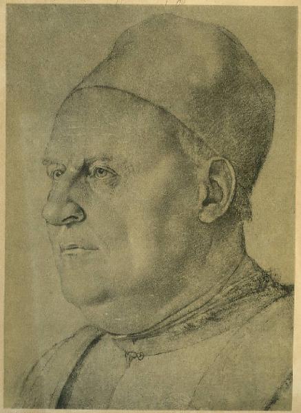 Bonsignori, Francesco - Ritratto di senatore veneziano (Giovanni Cappello?) - Ritratto maschile - Disegno - Vienna - Albertina