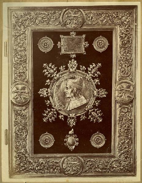 Orafo veneziano prima metà sec. XVI - Sovracoperta del Breviario Grimani - Venezia - Biblioteca Nazionale Marciana