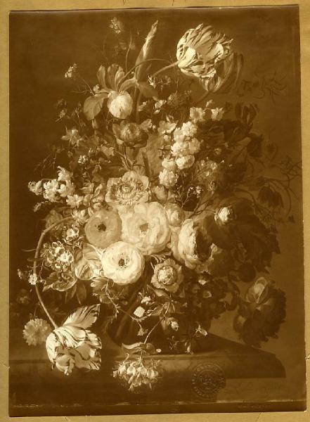 Ruysch, Rachel - Natura morta con vaso di fiori - Dipinto