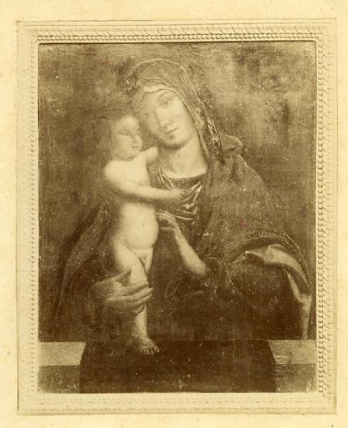 Cincani, Bartolomeo detto Bartolomeo Montagna? - Madonna con Bambino - Dipinto - Padova - Proprietà Achille De Zigno