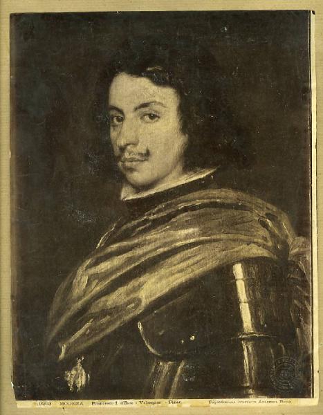 Velazquez de Silva Diego Rodriguez - Ritratto di Francesco I D'Este - Dipinto - Modena - Galleria Estense