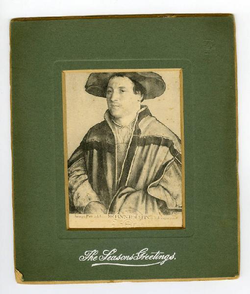 Holbein, Hans il Giovane - Ritratto maschile (autoritratto?) - Disegno - Basilea - Kunstmuseum - Kupferstichkabinett