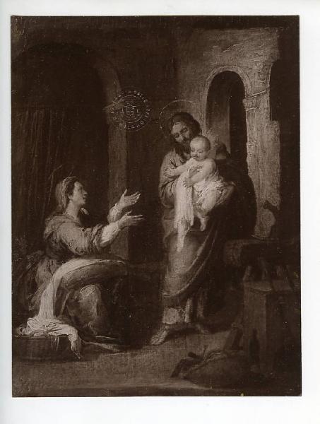 Murillo, Bartolomé Esteban - Sacra Famiglia - Dipinto - Olio su tela - San Pietroburgo - Ermitage