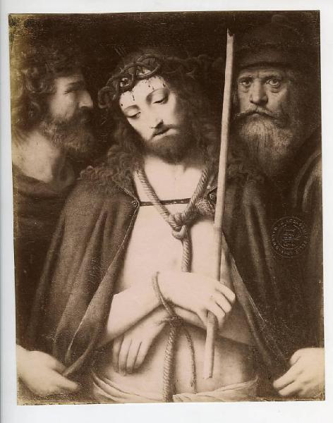 Luini, Bernardino - Ecce Homo - Dipinto a olio - Londra - Collezione Henry Doetsch?