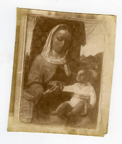 Foppa, Vincenzo - Madonna con Bambino - Dipinto su tavola - Berlino - Staatliche Museen - Gemäldegalerie