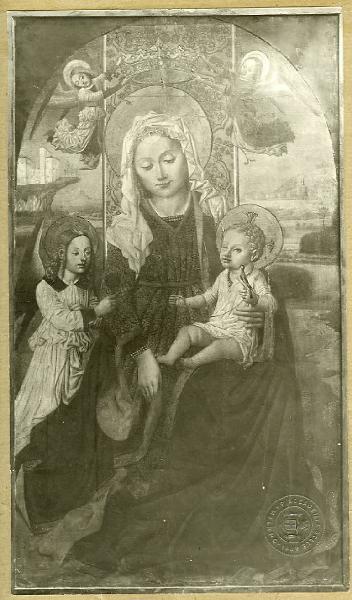 Corso, Nicolò - Madonna con Bambino e angeli - Dipinto su tavola - Amsterdam - Collezione Lanz