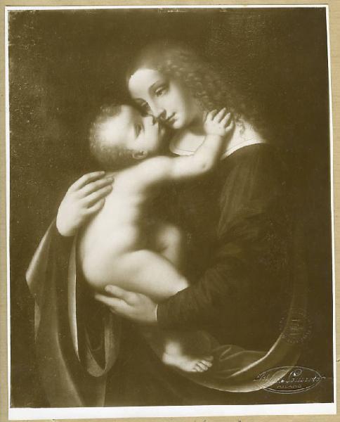 Marco d'Oggiono - Madonna con Bambino - Dipinto - Olio su tavola - Milano