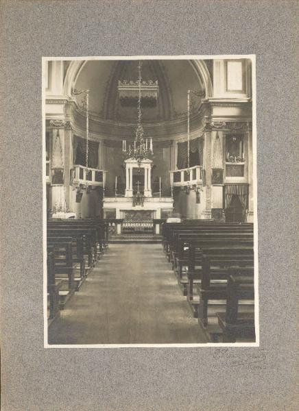 Istituto dei Ciechi di Milano - Cappella - Interno - Altare