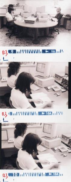 Istituto dei Ciechi di Milano - Centro trascrizioni stampa braille e ingrandita - Ufficio - Interno - Impiegati al lavoro