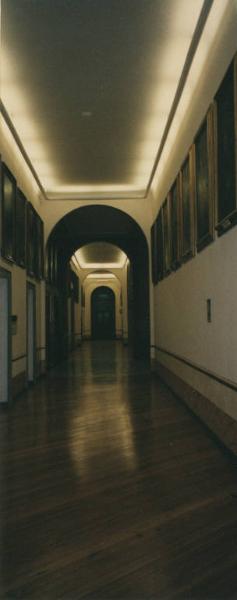 Istituto dei Ciechi di Milano - Interno - Corridoio al primo piano