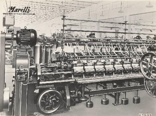 Società anonima industrie tessili italiane (S.A.I.T.I) - Stabilimento di Pavia - Stiratoio