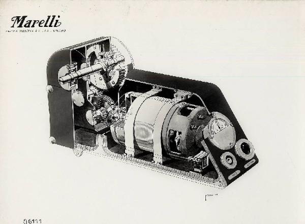 Ercole Marelli (Società) - Pompa PFJC - Disegno