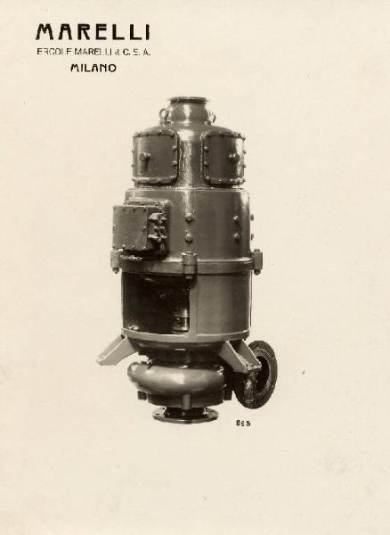 Ercole Marelli (Società) - Pompa PMU verticale
