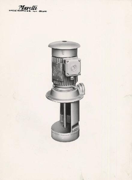 Ercole Marelli (Società) - Pompa PMU verticale