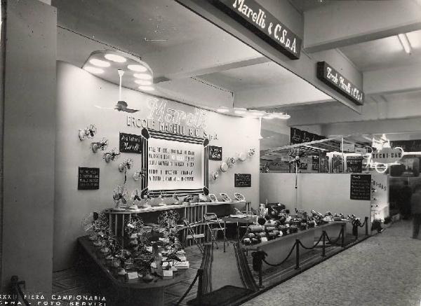 Fiera di Milano 1953 - Stand della Ercole Marelli