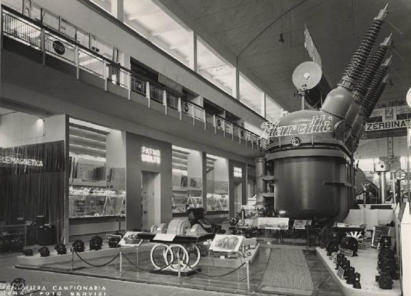 Fiera di Milano 1954 - Stand della Ercole Marelli