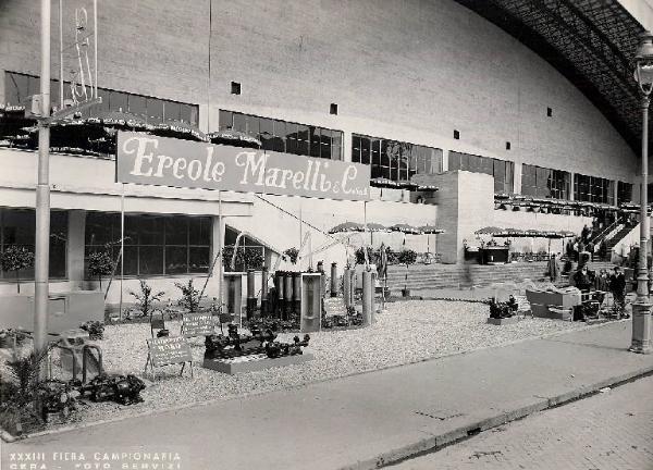 Fiera di Milano 1955 - Stand della Ercole Marelli