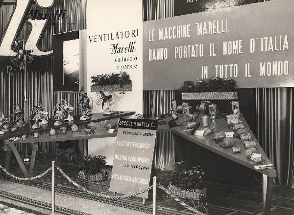 Fiera di Milano 1959 - Stand della Ercole Marelli