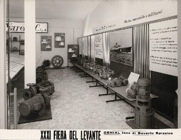 Fiera del Levante 1967 - Stand della Ercole Marelli