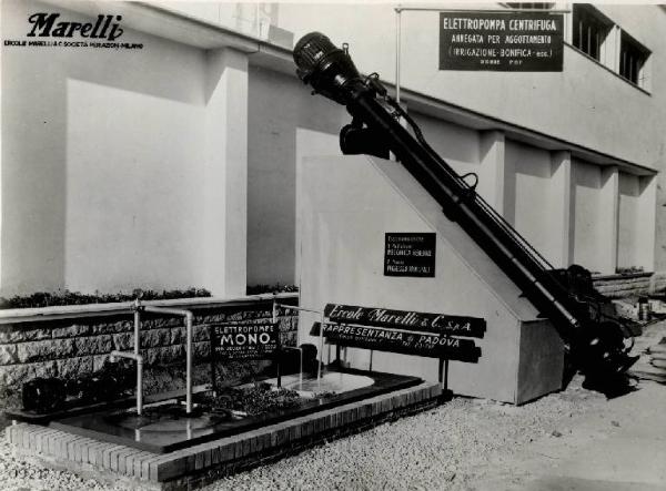 Fiera di Padova 1950 - Stand della Ercole Marelli