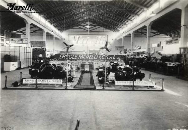 Fiera di Padova 1950 - Stand della Ercole Marelli