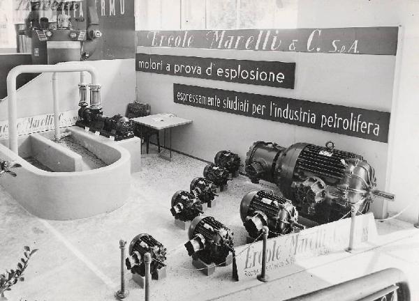 Fiera di Padova 1953 - Stand della Ercole Marelli