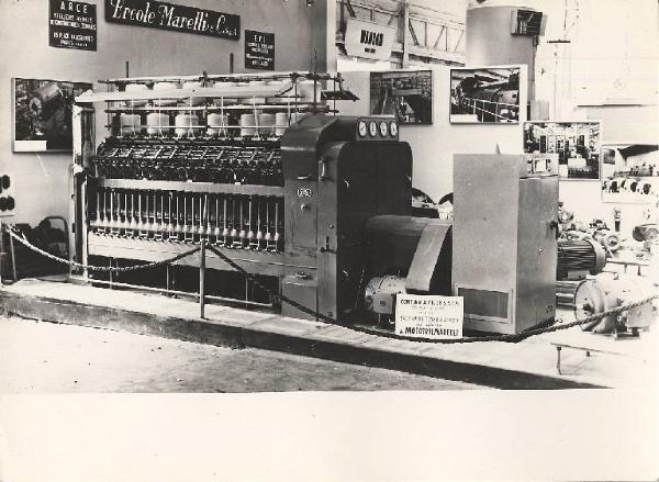 Mostra tessile di Lilla 1961 - Stand della Ercole Marelli