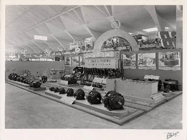 Salone della tecnica di Torino 1952 - Stand della Ercole Marelli