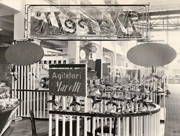 Mostra nazionale di elettrodomestici di Milano 1953 - Stand della Ercole Marelli