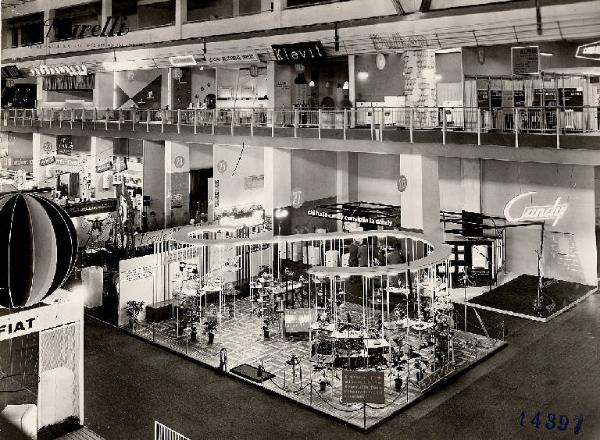 Mostra nazionale di elettrodomestici di Milano 1956 - Stand della Ercole Marelli